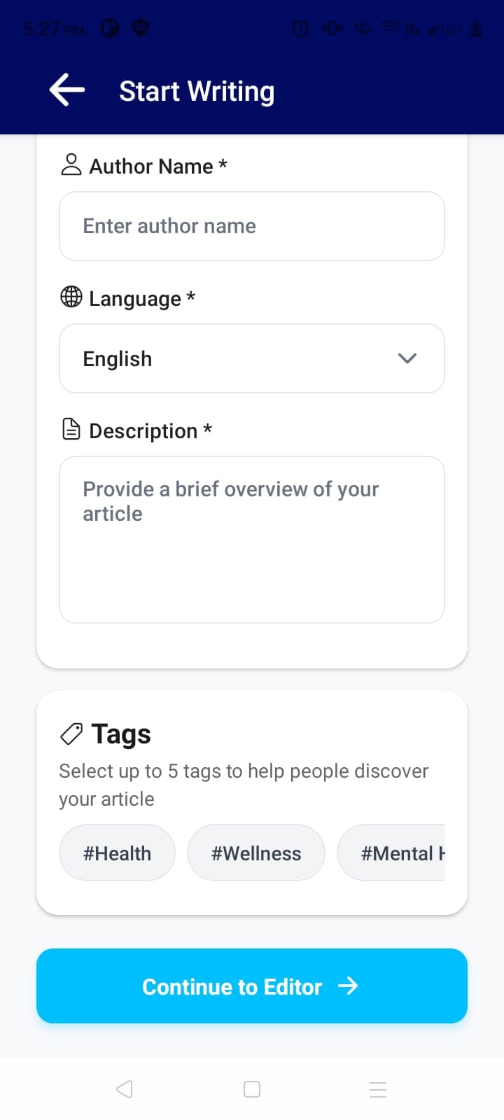 Select Language